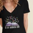 In My Bookish Era World Book Day Girls Women's Jersey Short Sleeve Deep V-Neck Tshirt In My Bookish Era World Book Day Girls Women's Jersey Short Sleeve Deep V-Neck Tshirt