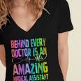 Certified Medical Assistant CMA Graduation Women's Jersey Short Sleeve Deep V-Neck Tshirt