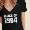 Class Of 1994 High School College Graduation Reunion T-Shirt Women's Jersey Short Sleeve Deep V-Neck Tshirt