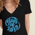 Class Of a 2019 Graduate TShirt Graduation Tee Shirt Women's Jersey Short Sleeve Deep V-Neck Tshirt
