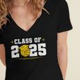 Class Of 2025 Graduation Waterpolo Senior 2025 Women's Jersey Short Sleeve Deep V-Neck Tshirt