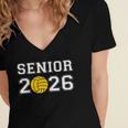Class Of 2026 Graduation Waterpolo Senior 2026 Water Polo Women's Jersey Short Sleeve Deep V-Neck Tshirt