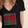 Class Of 2026 Senior Back To School 2026 Graduation 2026 Women's Jersey Short Sleeve Deep V-Neck Tshirt