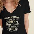 Classic Please Be Patient With Me I'm From The 1900s Women's Jersey Short Sleeve Deep V-Neck Tshirt Classic Please Be Patient With Me I'm From The 1900s Women's Jersey Short Sleeve Deep V-Neck Tshirt