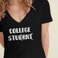 College Humor College Graduation Party Shirts Supplies Men Women's Jersey Short Sleeve Deep V-Neck Tshirt