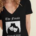 Cool Theater High School Or College Graduation Tshirt Women's Jersey Short Sleeve Deep V-Neck Tshirt