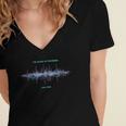 DIAL UP Modem Sound Of Progress 1996 Gen X Tech Nostalgia Women's Jersey Short Sleeve Deep V-Neck Tshirt