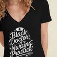 DNP Doctor Graduation Doctor Of Nursing Practice Women's Jersey Short Sleeve Deep V-Neck Tshirt