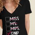 DNP Graduate Doctor Of Nursing Practice Graduation DNP Grad Women's Jersey Short Sleeve Deep V-Neck Tshirt