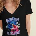 Fishing Runs In My Blood Introvert Hobby Antisocial Women's Jersey Short Sleeve Deep V-Neck Tshirt Fishing Runs In My Blood Introvert Hobby Antisocial Women's Jersey Short Sleeve Deep V-Neck Tshirt