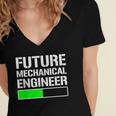 Future Mechanical Engineer Cool Graduation Women's Jersey Short Sleeve Deep V-Neck Tshirt