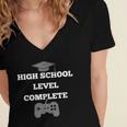 Gamer High School Graduation Shirt Video Gamer Tee Women's Jersey Short Sleeve Deep V-Neck Tshirt