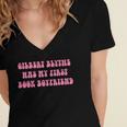 Gilbert Blythe Was My First Book Boyfriend Quote Women's Jersey Short Sleeve Deep V-Neck Tshirt