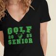 Golf Senior Night Golf Senior 2025 Graduation 32 Women's Jersey Short Sleeve Deep V-Neck Tshirt