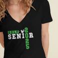Golf Senior Night Golf Senior 2025 Graduation 33 Women's Jersey Short Sleeve Deep V-Neck Tshirt