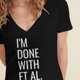 Grad Student Dissertation Thesis PhD Graduation Women's Jersey Short Sleeve Deep V-Neck Tshirt
