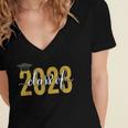 Graduation 2023 Class Of 2023 Women's Jersey Short Sleeve Deep V-Neck Tshirt
