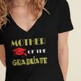 Graduation Mom Mommy Mother Of The GraduateShirt Women's Jersey Short Sleeve Deep V-Neck Tshirt