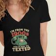 I'm From The 1900s This Is How We Texted Rotary Dial Phone Women's Jersey Short Sleeve Deep V-Neck Tshirt I'm From The 1900s This Is How We Texted Rotary Dial Phone Women's Jersey Short Sleeve Deep V-Neck Tshirt