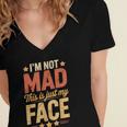 I'm Not Mad This Is Just My Face Introvert Women's Jersey Short Sleeve Deep V-Neck Tshirt I'm Not Mad This Is Just My Face Introvert Women's Jersey Short Sleeve Deep V-Neck Tshirt