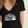 I'm Not Old I'm Classic Retro Humor Nostalgia Women's Jersey Short Sleeve Deep V-Neck Tshirt