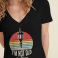 I'm Not Old I'm Classic Retro Nostalgia Women's Jersey Short Sleeve Deep V-Neck Tshirt I'm Not Old I'm Classic Retro Nostalgia Women's Jersey Short Sleeve Deep V-Neck Tshirt