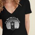 I'm Not Old I'm Classic Timeless Nostalgia Women's Jersey Short Sleeve Deep V-Neck Tshirt