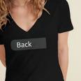 I'm Here To Watch My Bestie Graduate Best Friend Graduation Women's Jersey Short Sleeve Deep V-Neck Tshirt