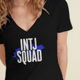 INTJ Personality Shy Introvert Overthinking Introverted Women's Jersey Short Sleeve Deep V-Neck Tshirt INTJ Personality Shy Introvert Overthinking Introverted Women's Jersey Short Sleeve Deep V-Neck Tshirt