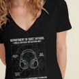 Introvert Anti Social Public Chitchat Mitigation Women's Jersey Short Sleeve Deep V-Neck Tshirt Introvert Anti Social Public Chitchat Mitigation Women's Jersey Short Sleeve Deep V-Neck Tshirt