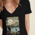 Introvert Bigfoot Sasquatch Loch Ness Monster Bruh Women's Jersey Short Sleeve Deep V-Neck Tshirt Introvert Bigfoot Sasquatch Loch Ness Monster Bruh Women's Jersey Short Sleeve Deep V-Neck Tshirt