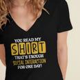 Introvert Quote Motivational For Men Women Kids Women's Jersey Short Sleeve Deep V-Neck Tshirt Introvert Quote Motivational For Men Women Kids Women's Jersey Short Sleeve Deep V-Neck Tshirt