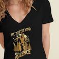 Introvert Relaxation Me Myself And Silence Vacation Bigfoot Women's Jersey Short Sleeve Deep V-Neck Tshirt Introvert Relaxation Me Myself And Silence Vacation Bigfoot Women's Jersey Short Sleeve Deep V-Neck Tshirt