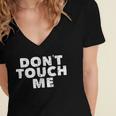 Introverted Antisocial Introspective Loner For Introvert Women's Jersey Short Sleeve Deep V-Neck Tshirt