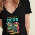 Joke 90s Please Be Patient With Me I'm From The 1900s Women's Jersey Short Sleeve Deep V-Neck Tshirt Joke 90s Please Be Patient With Me I'm From The 1900s Women's Jersey Short Sleeve Deep V-Neck Tshirt