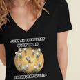 Just An Introvert Living In An Extrovert World Stickmen Women's Jersey Short Sleeve Deep V-Neck Tshirt Just An Introvert Living In An Extrovert World Stickmen Women's Jersey Short Sleeve Deep V-Neck Tshirt