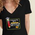 Kids Pre-K Graduation Kindergarten Here I Come Women's Jersey Short Sleeve Deep V-Neck Tshirt