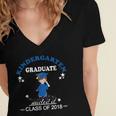 Kindergarten Graduation Shirts 2018-Nailed It Tee Women's Jersey Short Sleeve Deep V-Neck Tshirt