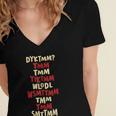 Do You Know The Muffin Man DYKTMM Nostalgia Quote Women's Jersey Short Sleeve Deep V-Neck Tshirt Do You Know The Muffin Man DYKTMM Nostalgia Quote Women's Jersey Short Sleeve Deep V-Neck Tshirt