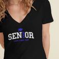 My Last First Day Senior 2023 Back To School Graduation 2023 Women's Jersey Short Sleeve Deep V-Neck Tshirt