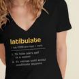 Latibulate Dictionary Definition For Introverts Women's Jersey Short Sleeve Deep V-Neck Tshirt Latibulate Dictionary Definition For Introverts Women's Jersey Short Sleeve Deep V-Neck Tshirt