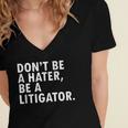 Lawyer Graduation Idea Shirt Law School Women's Jersey Short Sleeve Deep V-Neck Tshirt
