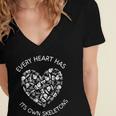Leo Tolstoy Quote Dark Introvert Book Lover Skeleton Sayings Women's Jersey Short Sleeve Deep V-Neck Tshirt Leo Tolstoy Quote Dark Introvert Book Lover Skeleton Sayings Women's Jersey Short Sleeve Deep V-Neck Tshirt