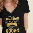 I Am Librarian Book Reader Library Book Reading Women's Jersey Short Sleeve Deep V-Neck Tshirt I Am Librarian Book Reader Library Book Reading Women's Jersey Short Sleeve Deep V-Neck Tshirt
