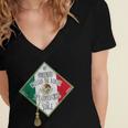 Mexican Pride Graduation 2019 Tshirt Women's Jersey Short Sleeve Deep V-Neck Tshirt