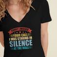 I Missed Your Call i Was Staring In Silence Introvert Women's Jersey Short Sleeve Deep V-Neck Tshirt I Missed Your Call i Was Staring In Silence Introvert Women's Jersey Short Sleeve Deep V-Neck Tshirt