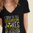 Nuclear Engineer Student Graduation Nuclear Engineering Women's Jersey Short Sleeve Deep V-Neck Tshirt