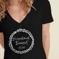 Occupational Therapy School Graduation New OT 2018 Tee Women's Jersey Short Sleeve Deep V-Neck Tshirt