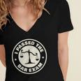 I Passed The Bar Exam For Law School Graduation Women's Jersey Short Sleeve Deep V-Neck Tshirt