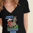 Patient With Me I'm From The 1900s Women's Jersey Short Sleeve Deep V-Neck Tshirt Patient With Me I'm From The 1900s Women's Jersey Short Sleeve Deep V-Neck Tshirt